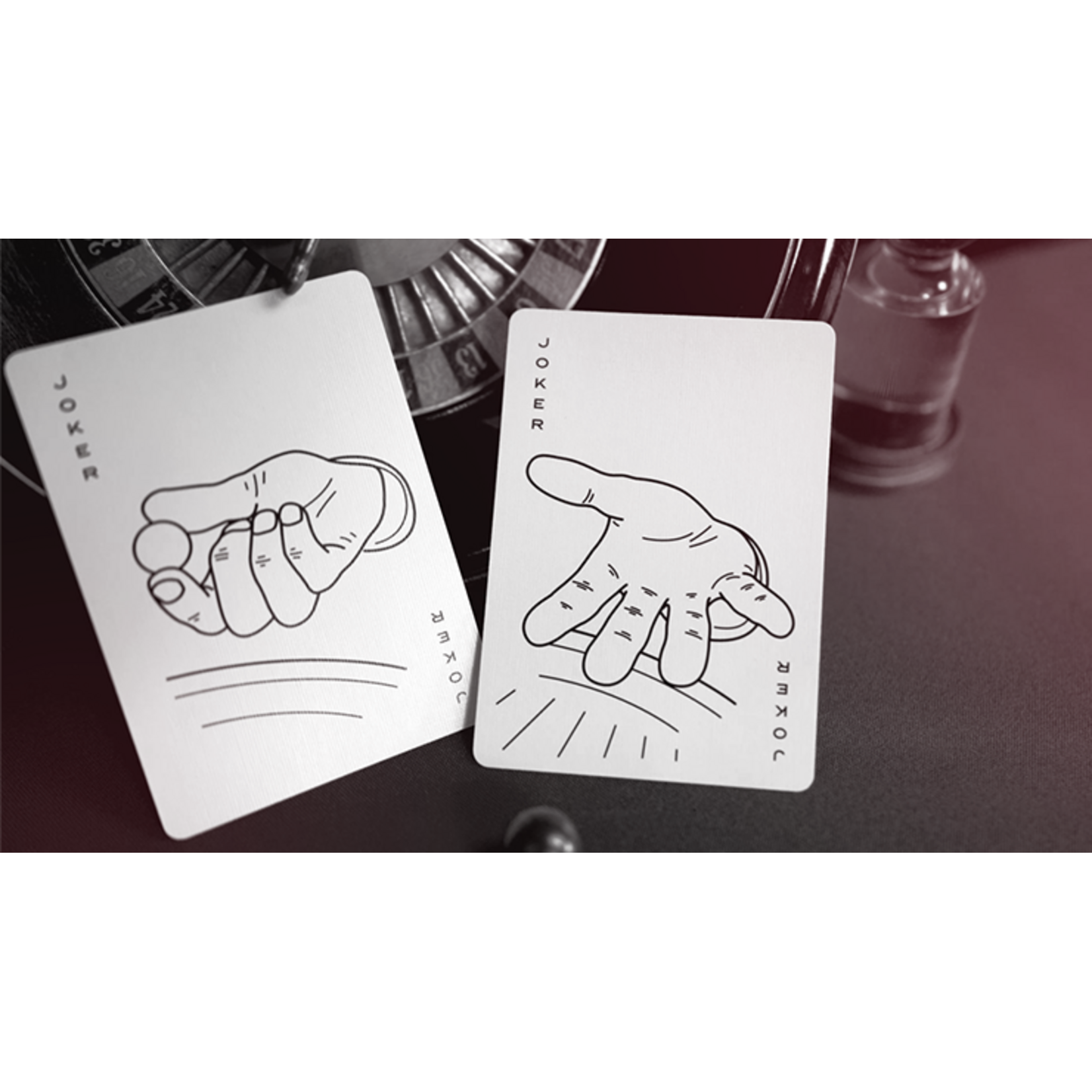 Roulette Playing Cards RED by Mechanic Industries