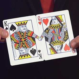 Royal Couple Red by Gustavo Sereno and Gee Magic