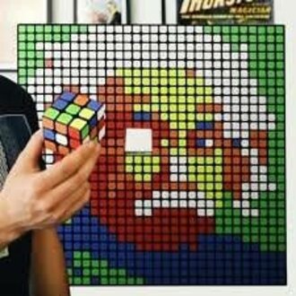 RubikArt by Goncalo Gil and Gustavo Serano