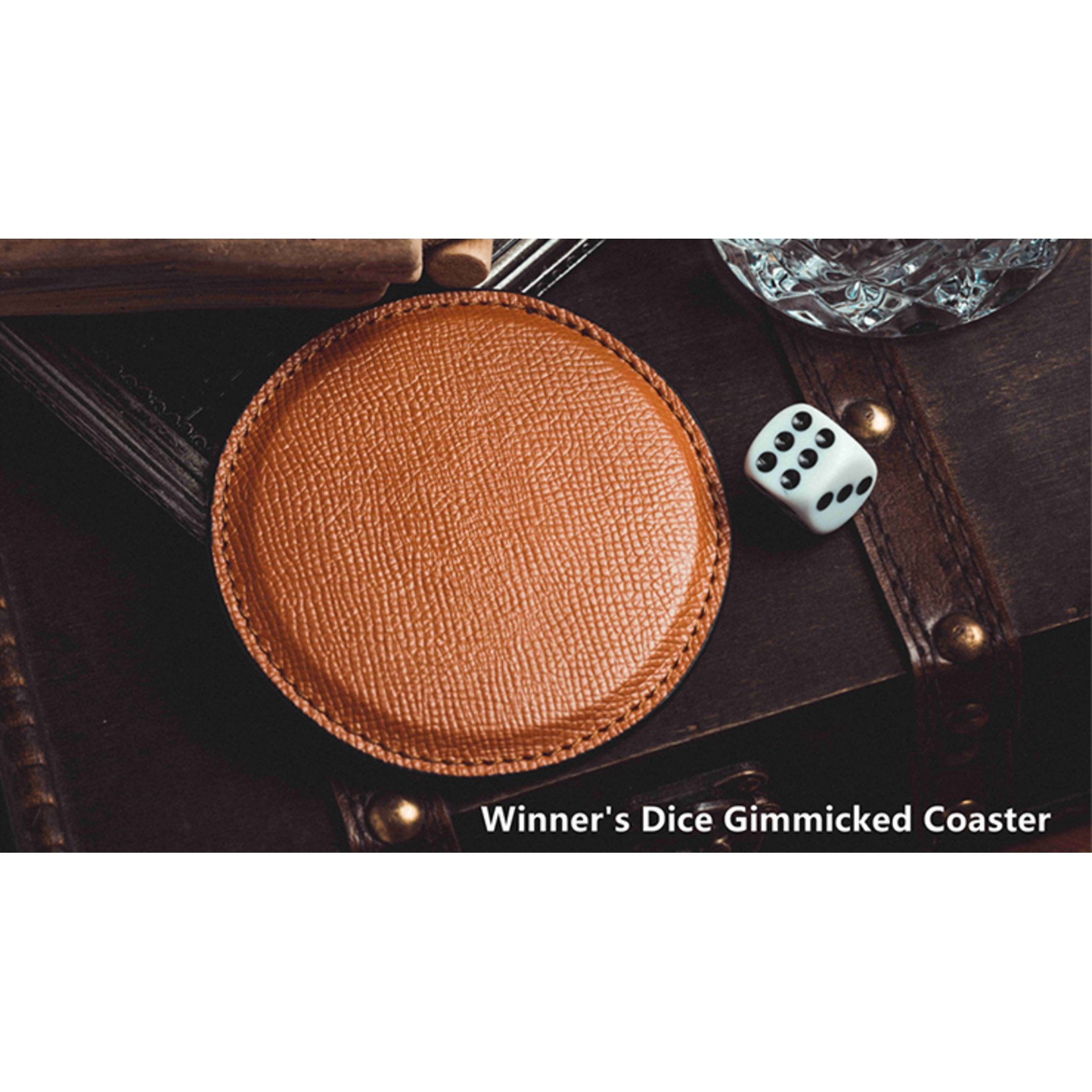 Winner's Dice Gimmicked Coaster