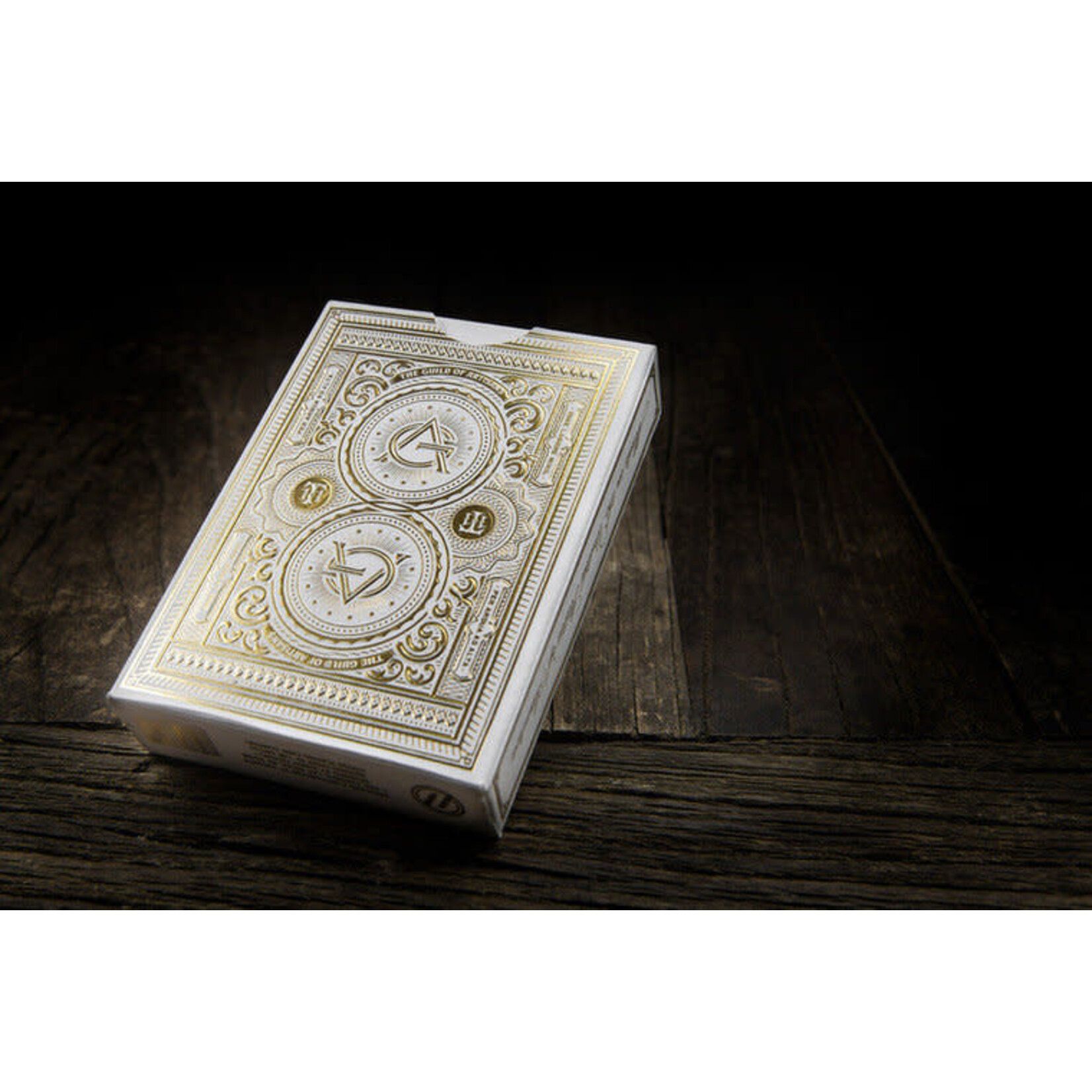 White Artisans playing cards
