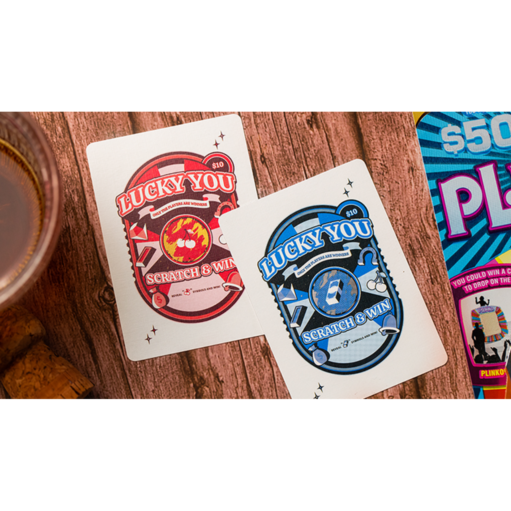 Scratch & Win Playing Cards by Riffle Shuffle