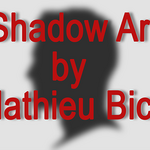 Shadow Art (Bat Man) by Mathieu Bich