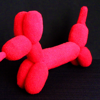 Sponge Balloon Dog by Alexander May