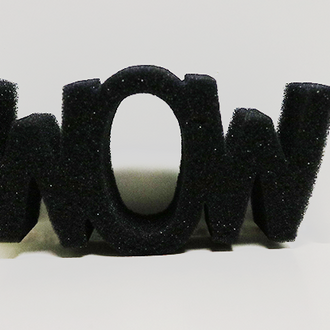 Spons WOW (Zwart) by Goshman