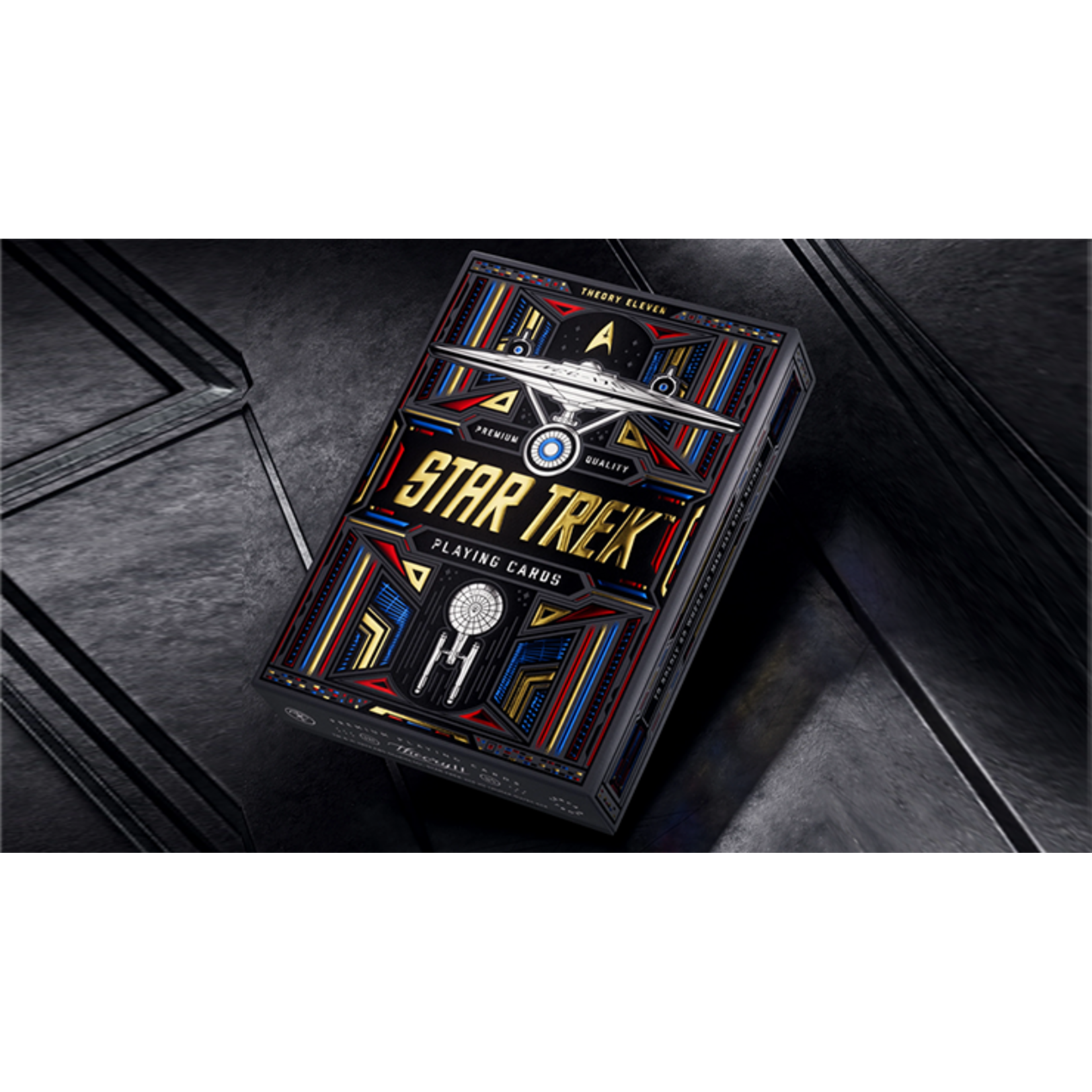 Theory11 Star Trek Dark Edition (Zwart)  Speelkaarten by Theory11