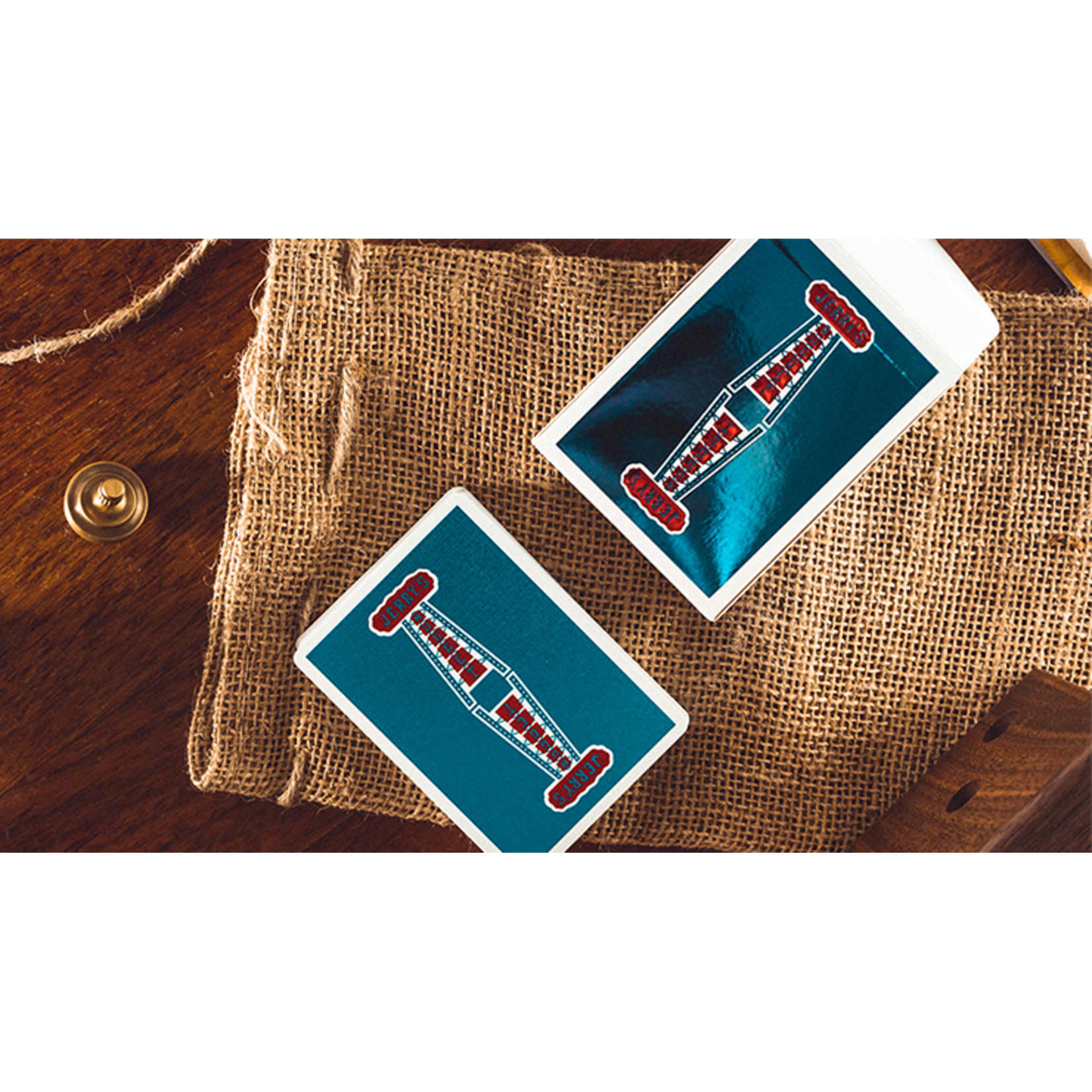 Vintage Feel Jerry's Nuggets (Blue Foil) Playing Cards