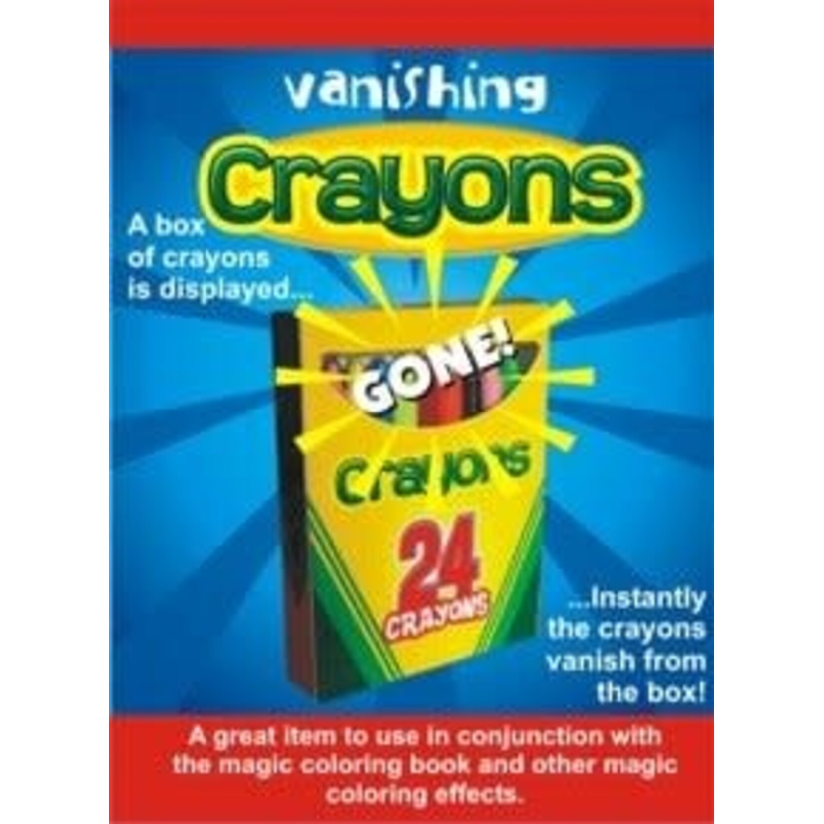 Vanishing crayons