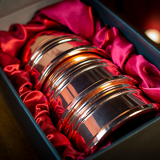 Murphy's Magic Supplies, Inc. LEGEND Cups and Balls (Copper/Polished) by Murphy's Magic