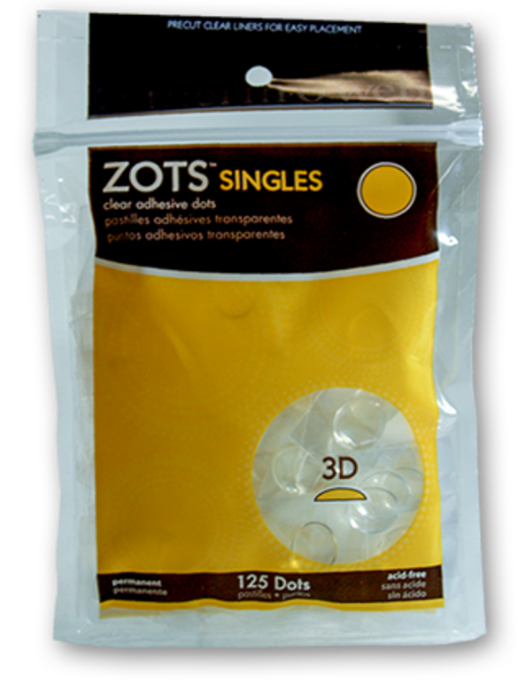 Sticky dots (1/2 inch Diameter)