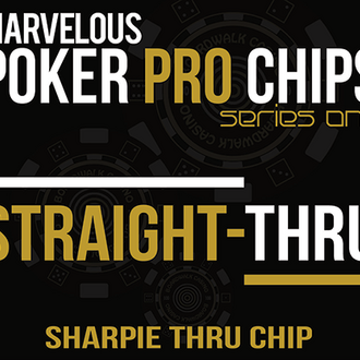 Straight Thru - Sharpie Thru Chip by Matthew Wright