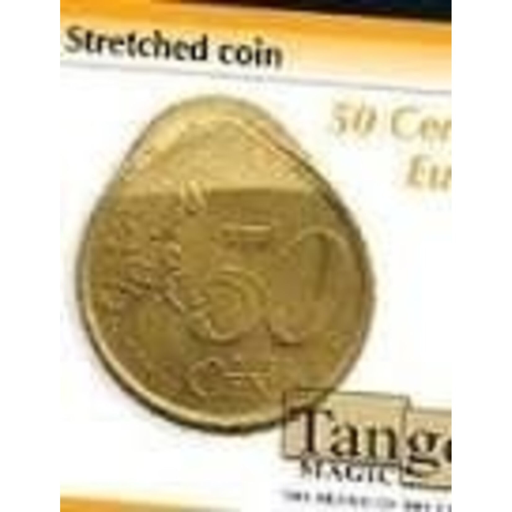 Stretched coin, 50 eurocent