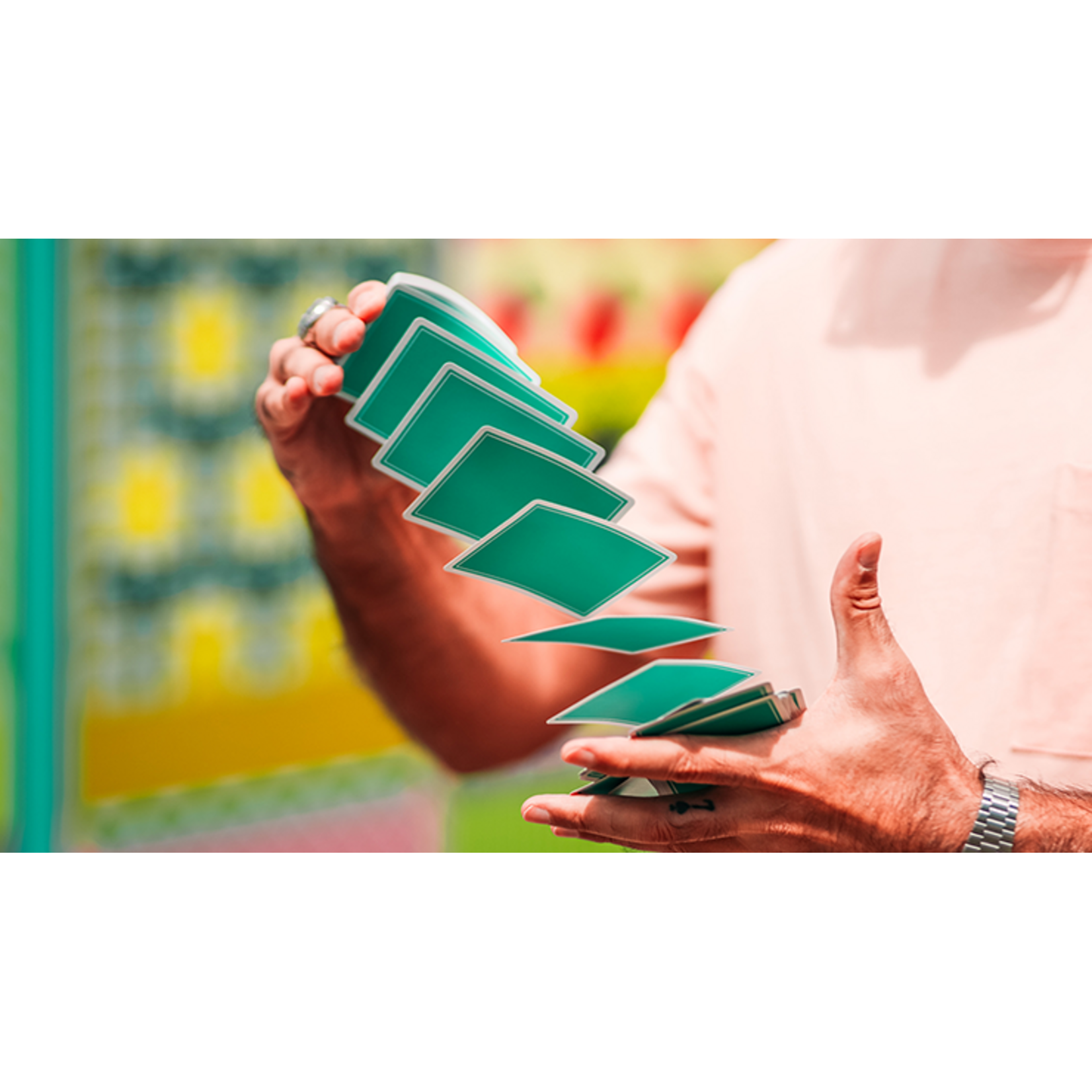Summer NOC Pro Sunrise (groen) Playing Cards
