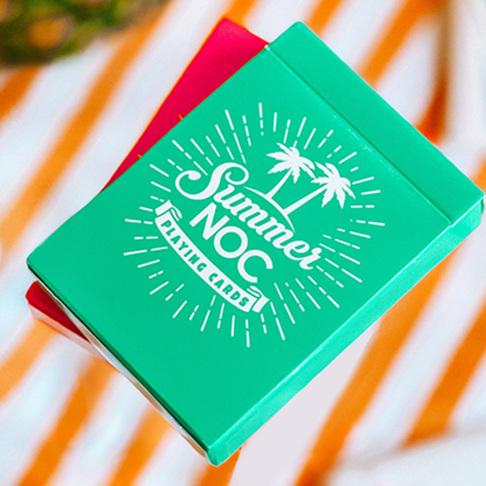 Summer NOC Pro Sunrise (groen) Playing Cards