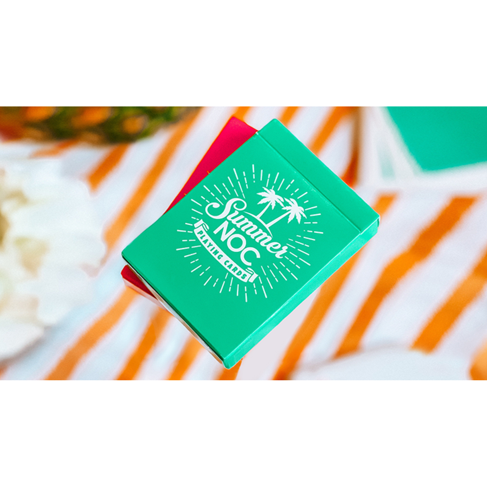 Summer NOC Pro Sunrise (groen) Playing Cards
