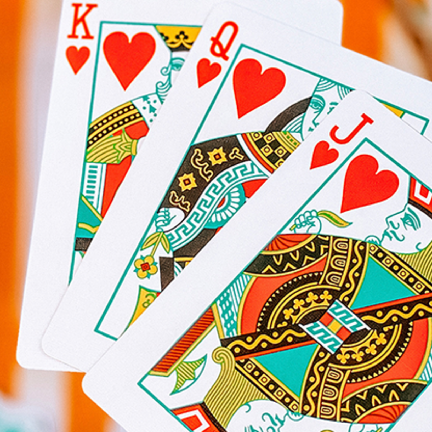 Summer NOC Pro Sunrise (groen) Playing Cards