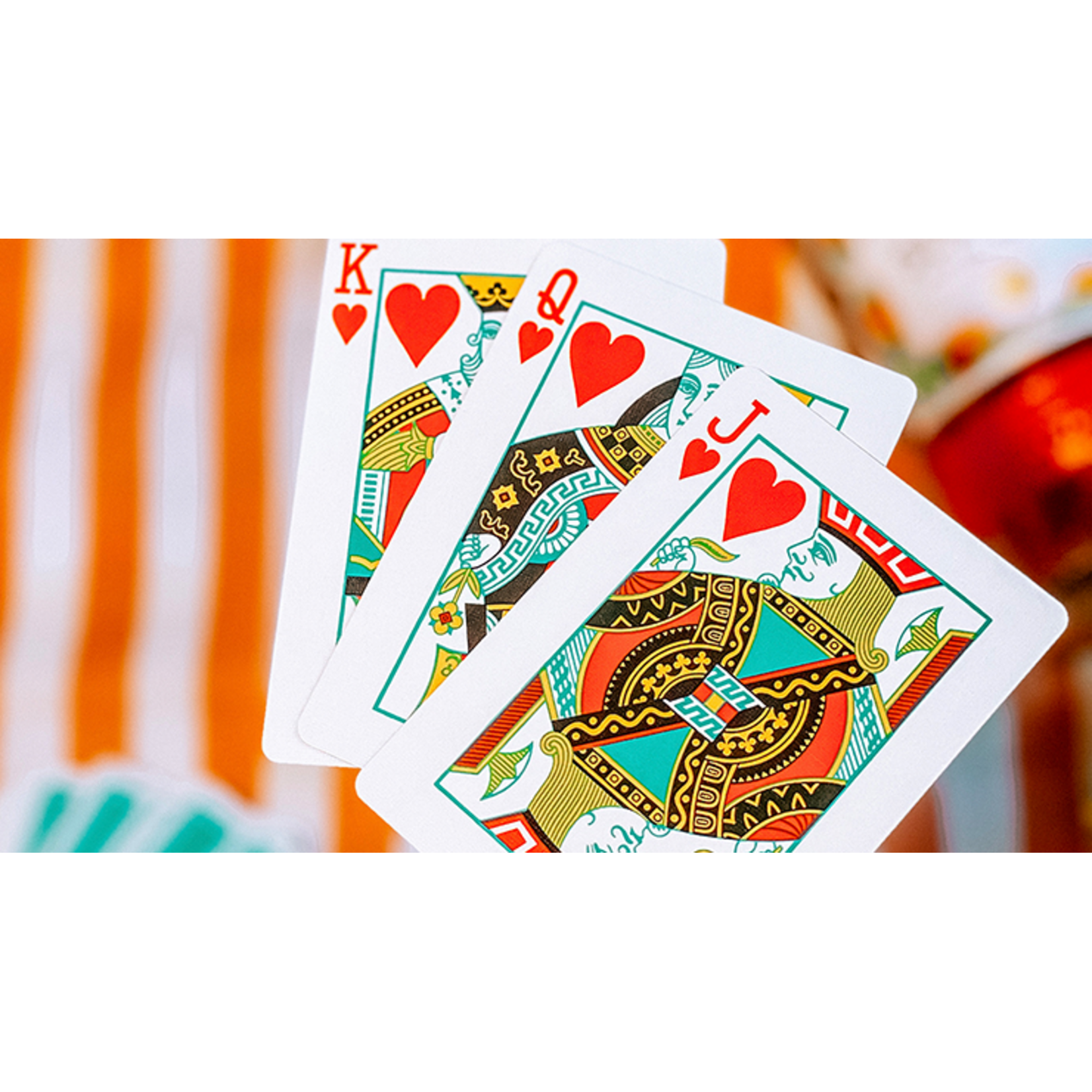 Summer NOC Pro Sunrise (groen) Playing Cards