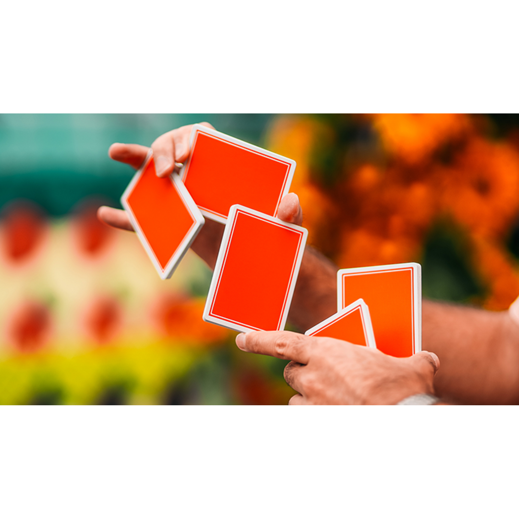 Summer NOC Pro Sunset (oranje) Playing Cards