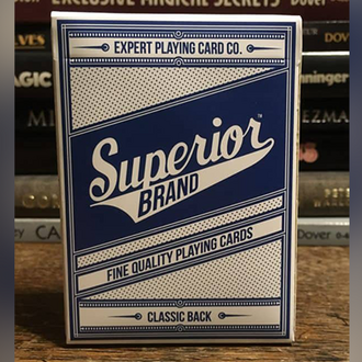 Superior (Blue) Playing Cards by Expert Playing Card Co