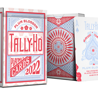 Tally-Ho Plum Blossom Playing Cards