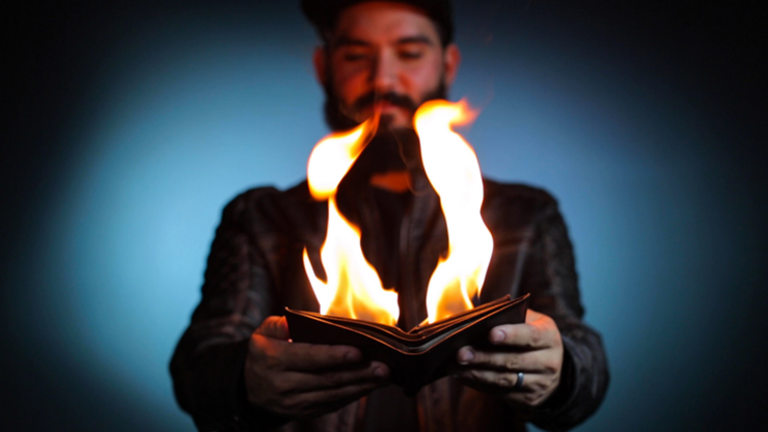 Murphy's Magic Supplies, Inc. The Professional's Fire Wallet by Murphy's Magic Supplies