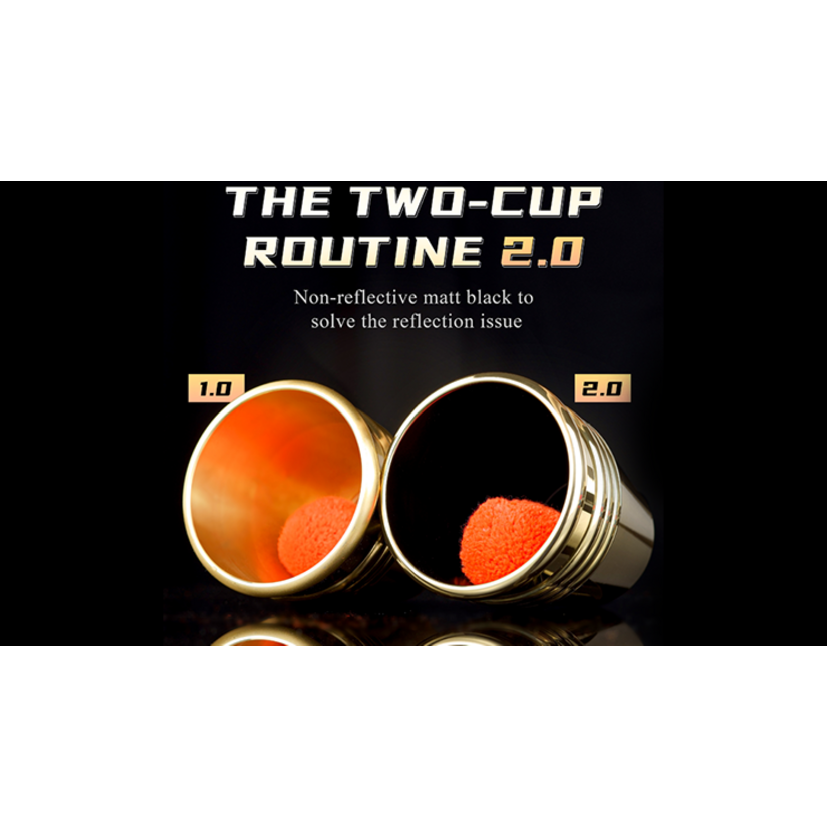Tommy Wonder Cups & Balls Set 2.0 (Brass) by Raphael and Bluether Magic