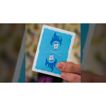 Trash & Burn (Blue) Playing Cards by Howlin Jacks