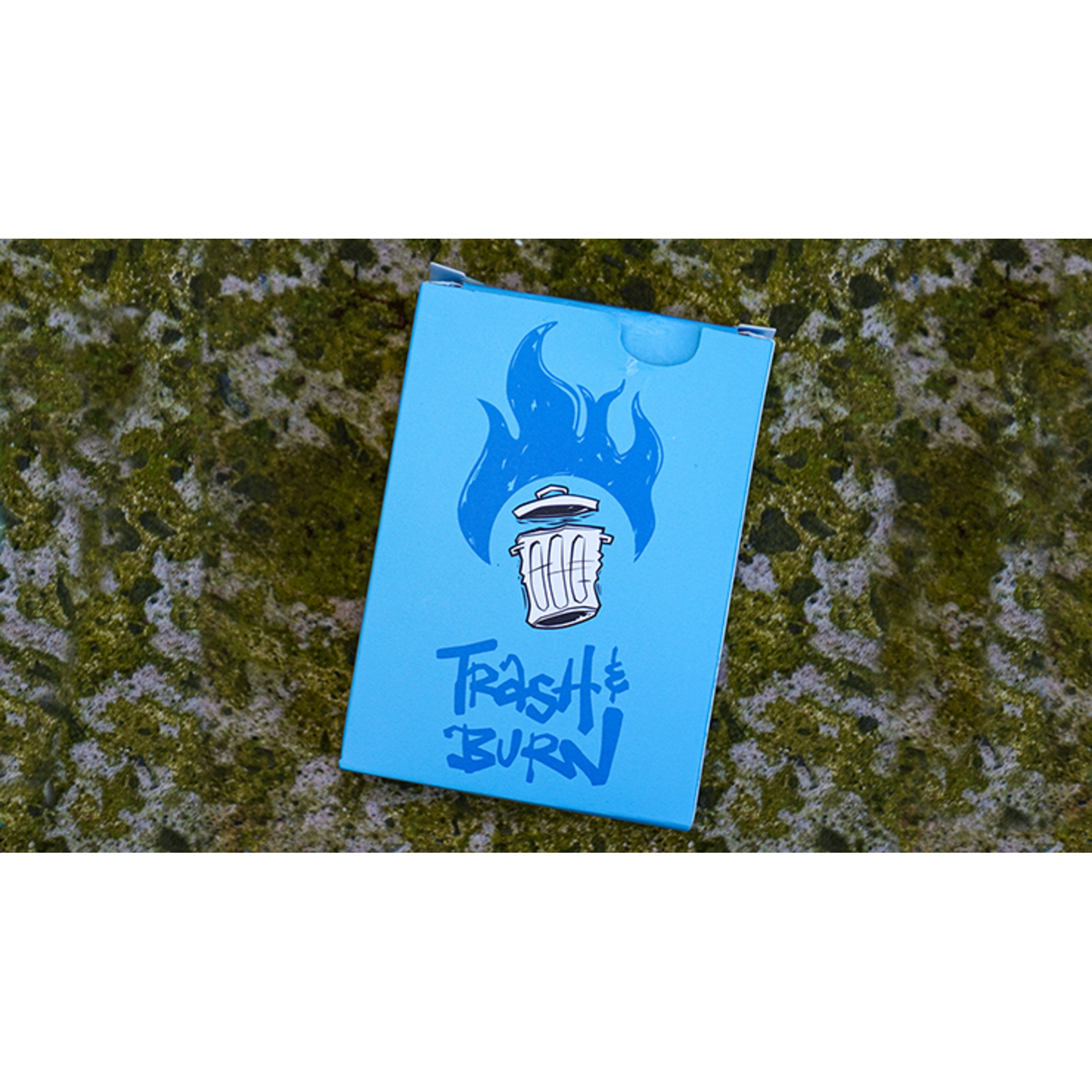 Trash & Burn (Blue) Playing Cards by Howlin Jacks