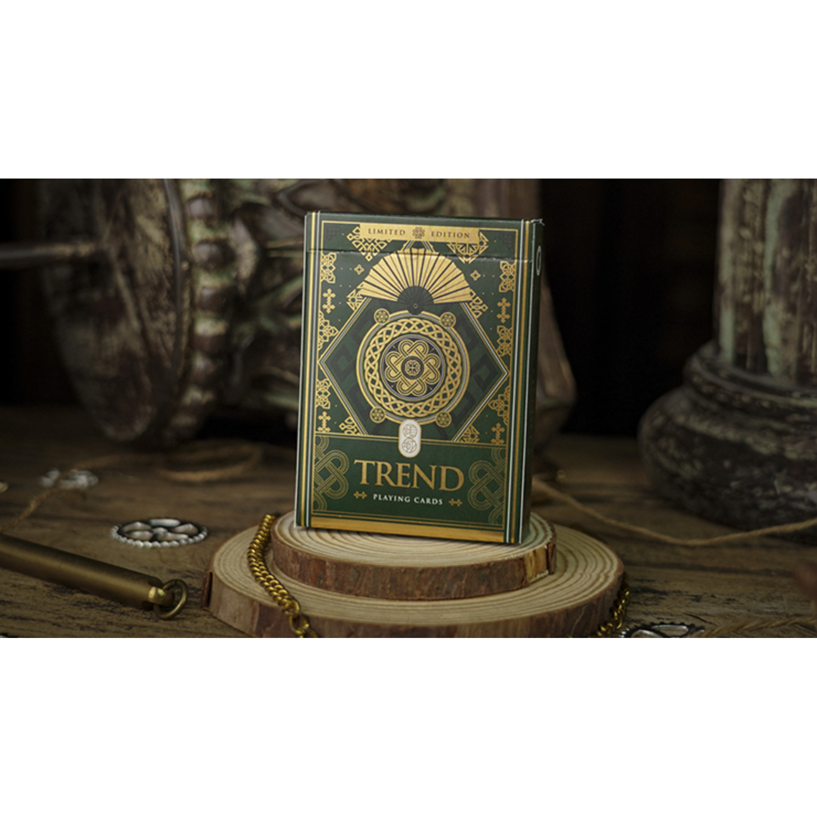 Trend (Green) Playing Cards by TCC