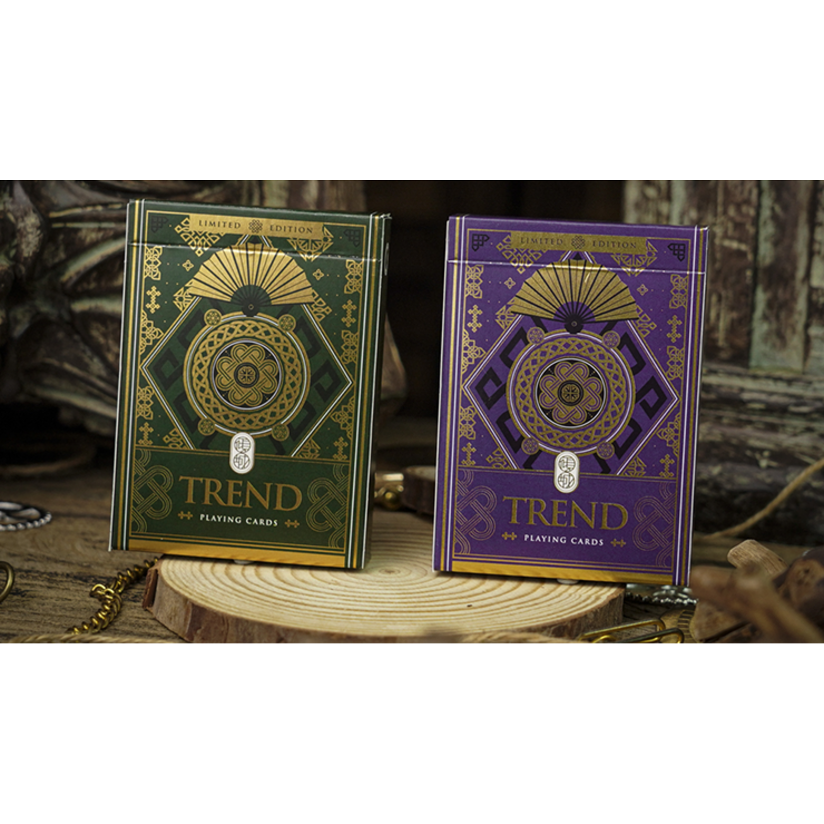 Trend (Purple) Playing Cards by TCC