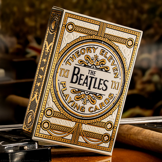 The Beatles Special Edition  Playing Cards by theory11 White