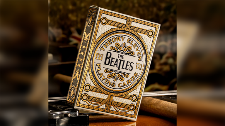 The Beatles Special Edition  Playing Cards by theory11 White