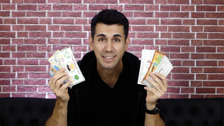 Instant Paper to Money Kid Version  by Miguel Pizarro and Crazy Jokers