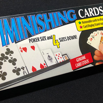 Pro Diminishing cards by Trevor Duffy