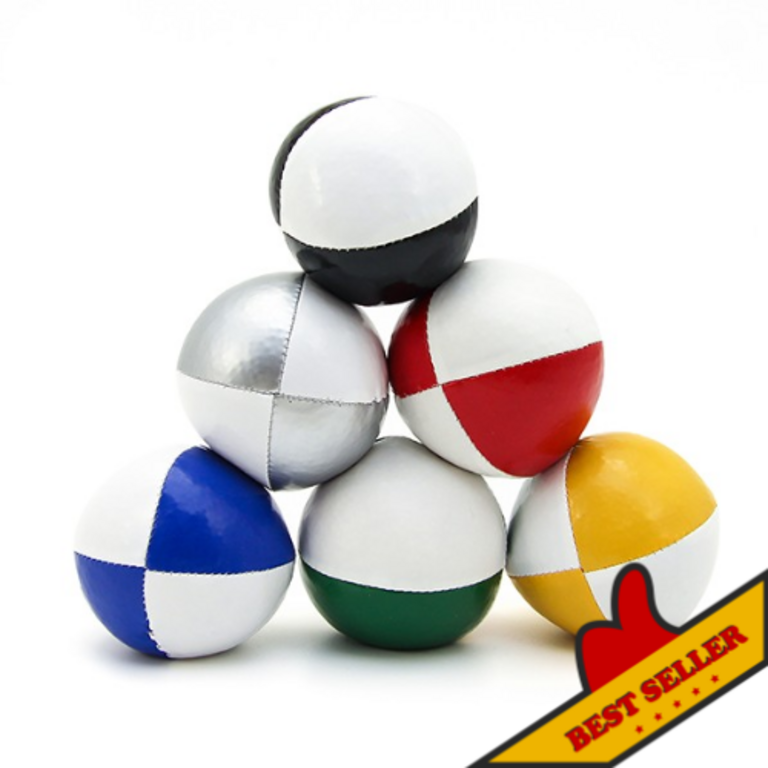 Juggle Dream Jongleerballen wit-kleur 120gr. Thud