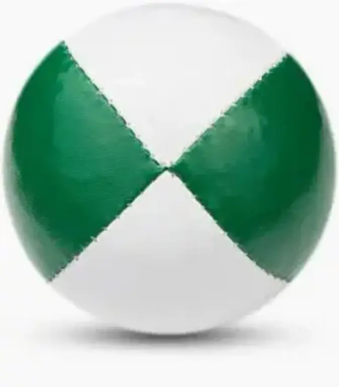 Juggle Dream Jongleerballen wit-kleur 120gr. Thud