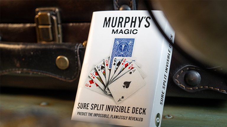 Bicycle Sure Split Invisible Deck Blauw