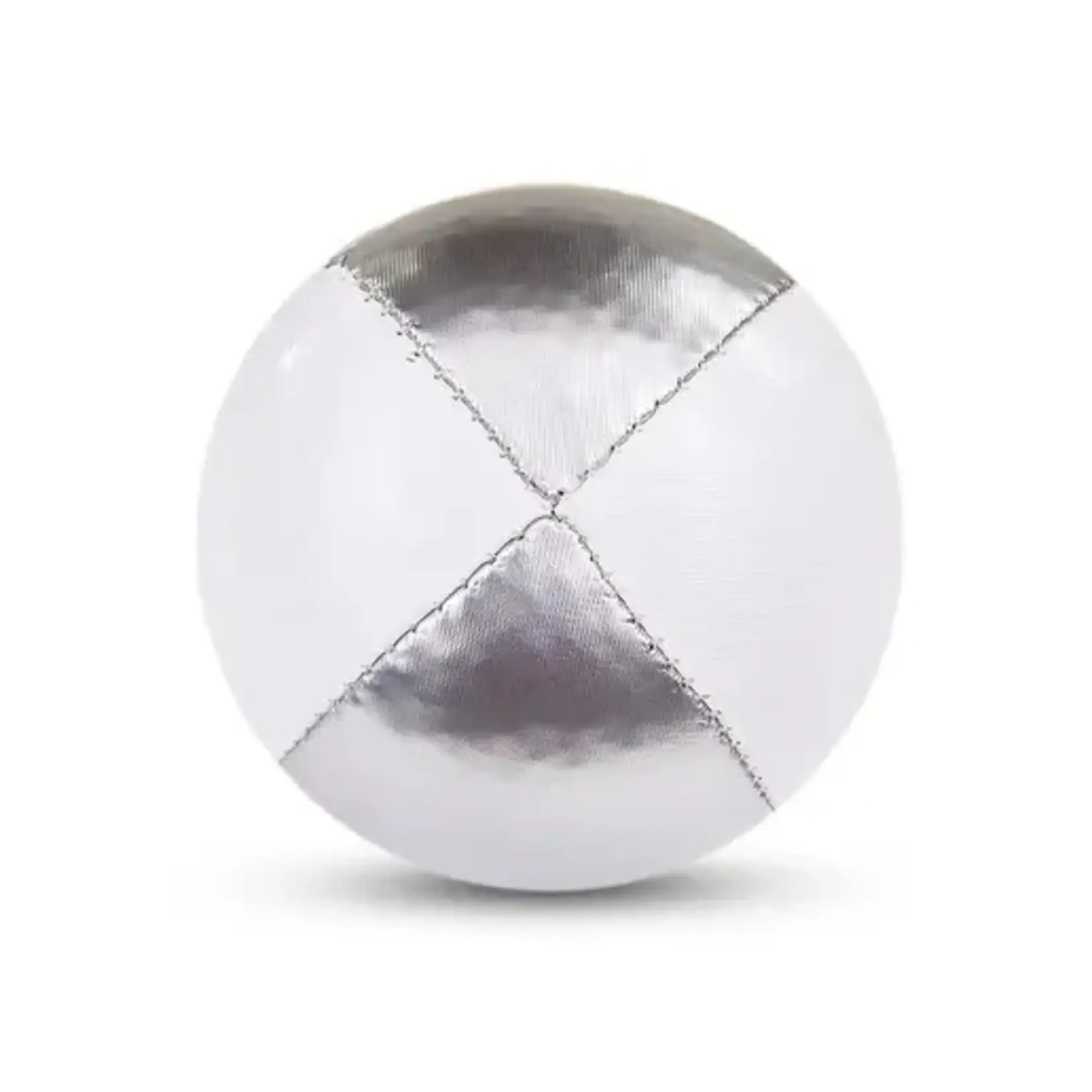 Juggle Dream Jongleerballen wit-kleur 120gr. Thud Zilver - Kleur