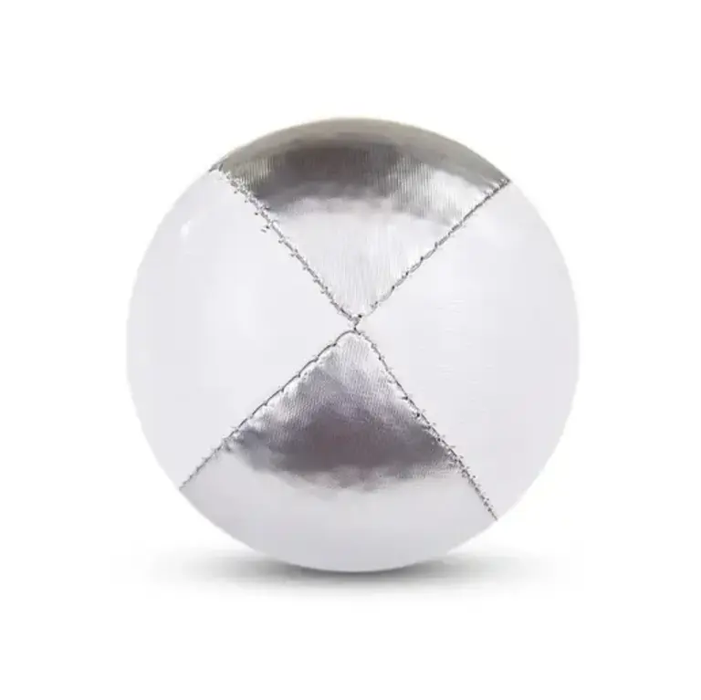 Juggle Dream Jongleerballen wit-kleur 120gr. Thud Zilver - Kleur