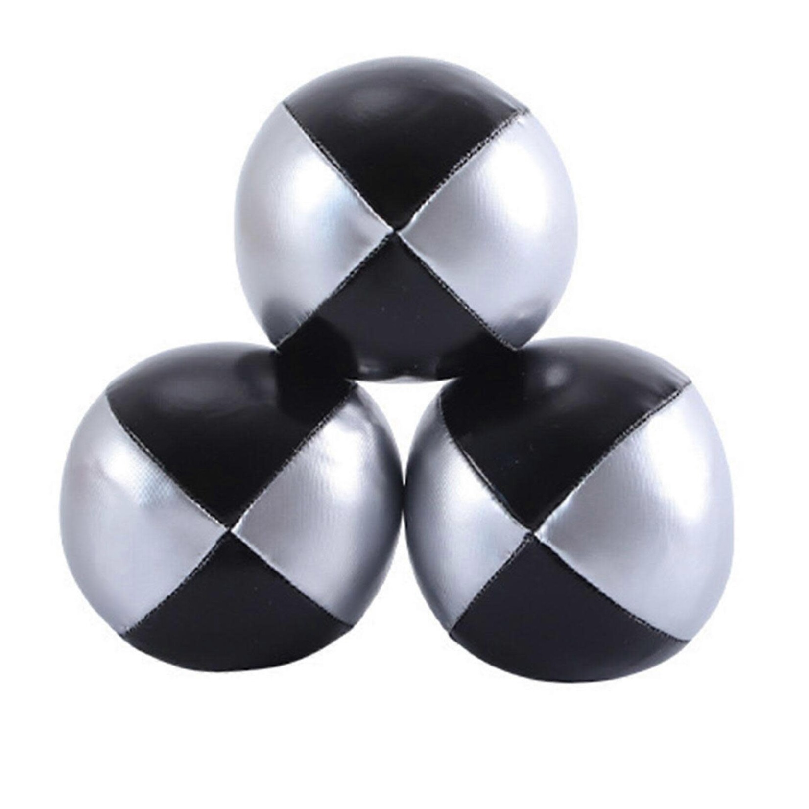 Juggle Dream Jongleerballen wit-kleur 120gr. Thud Zilver - Kleur