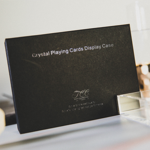 Crystal Playing Card Display 2 Deck Case by TCC