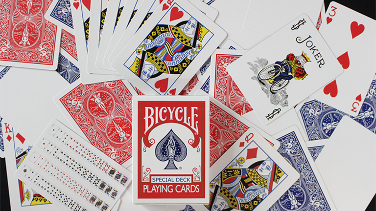 Bicycle Bicycle Special Deck (plus 11 Online Effects)