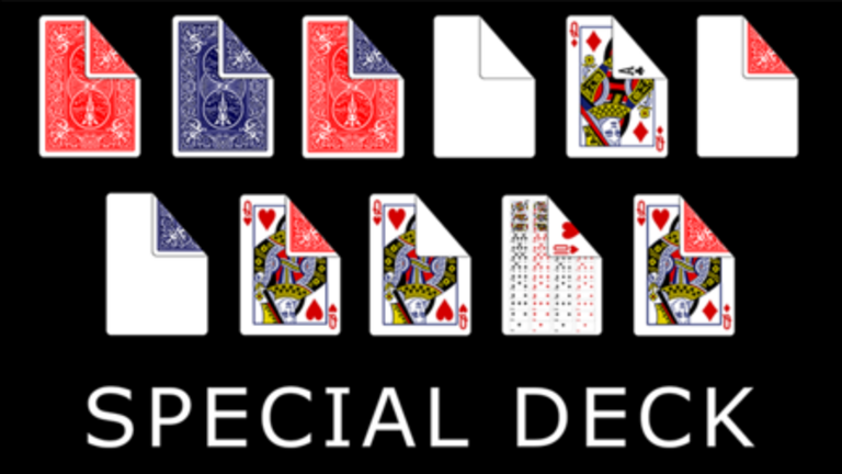 Bicycle Bicycle Special Deck (plus 11 Online Effects)