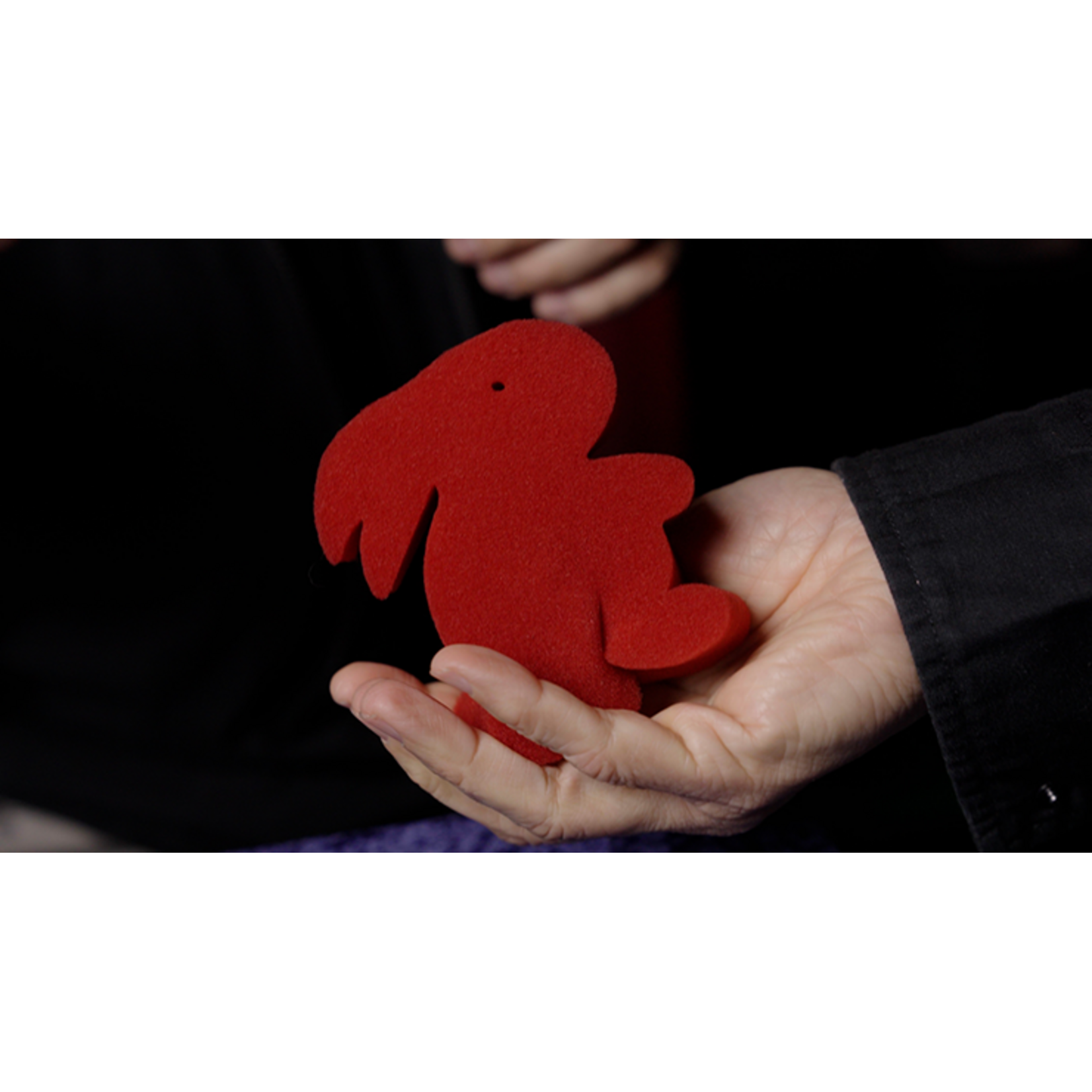 Magic Sponge Bunny Rabbit Set (Red) by Murphy's Magic