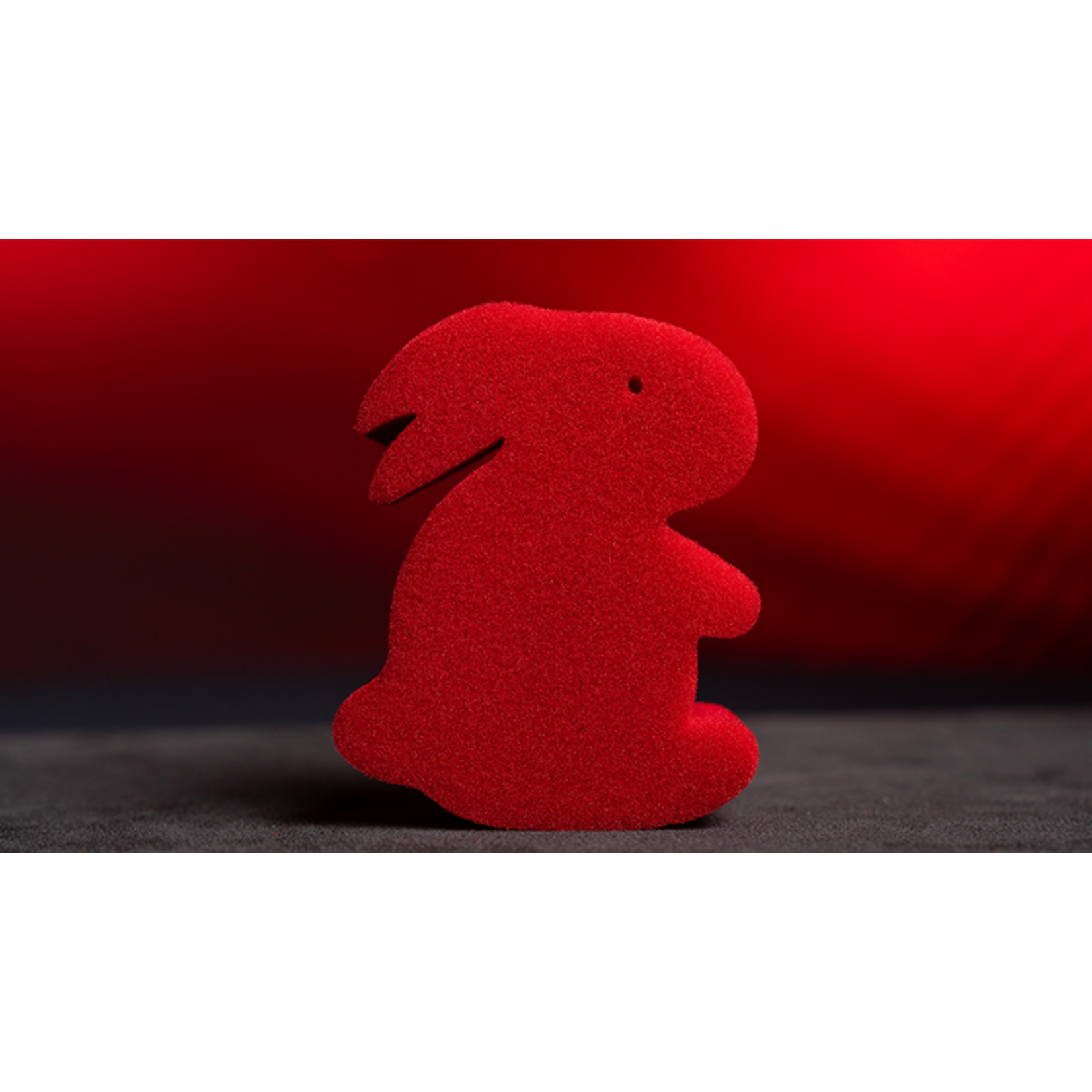 Magic Sponge Bunny Rabbit Set (Red) by Murphy's Magic