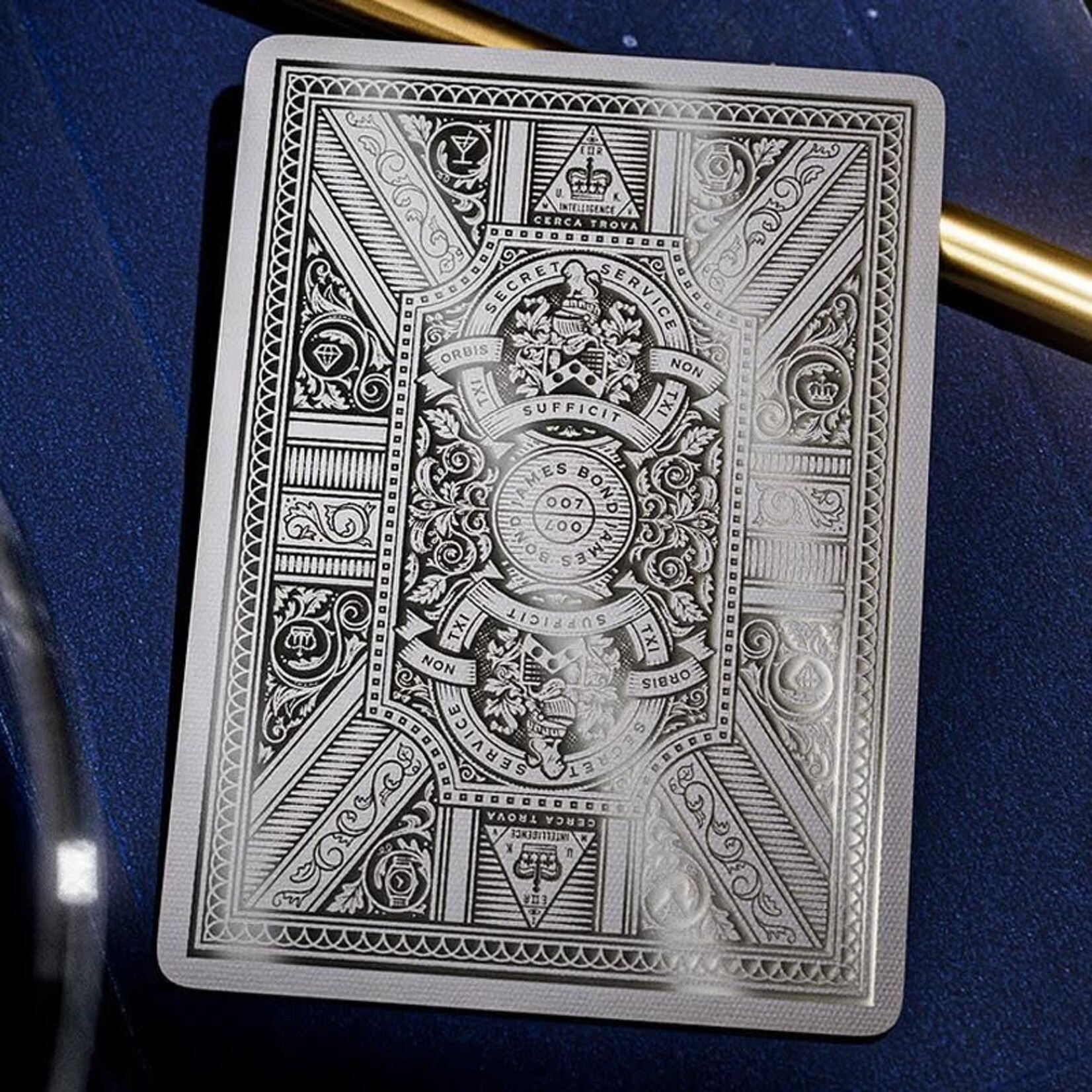 Theory11 James Bond 007 Silver Edition Speelkaarten by Theory11