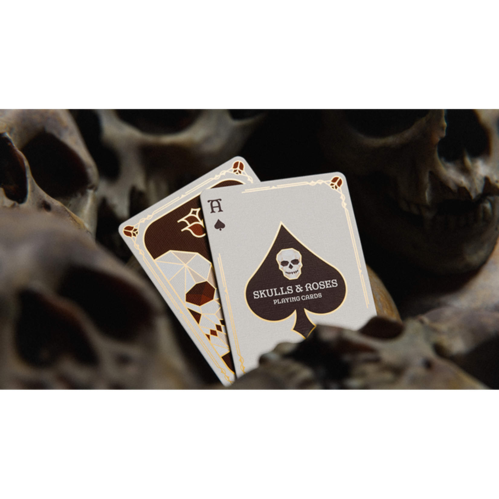 Skulls & Roses Playing Cards