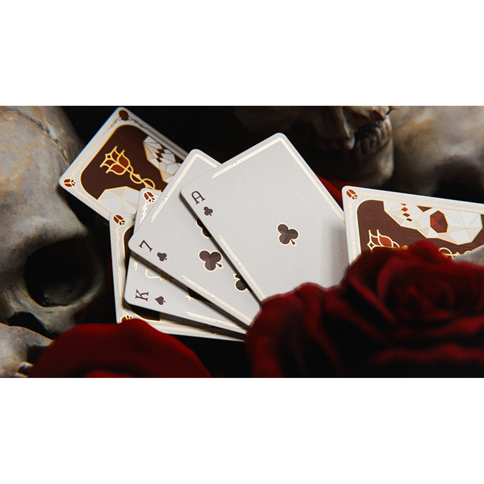 Skulls & Roses Playing Cards