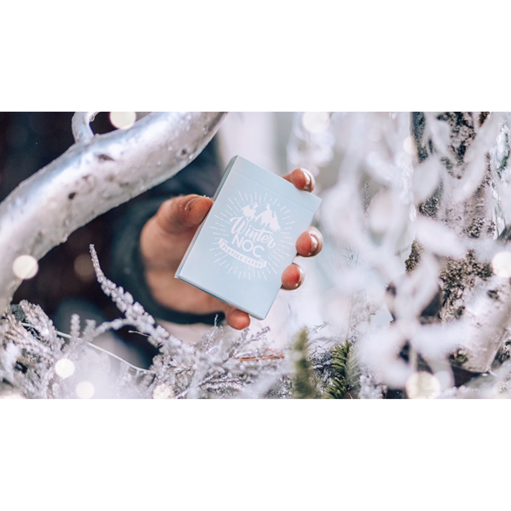 Winter NOC Glacier Ice Blue Playing Cards