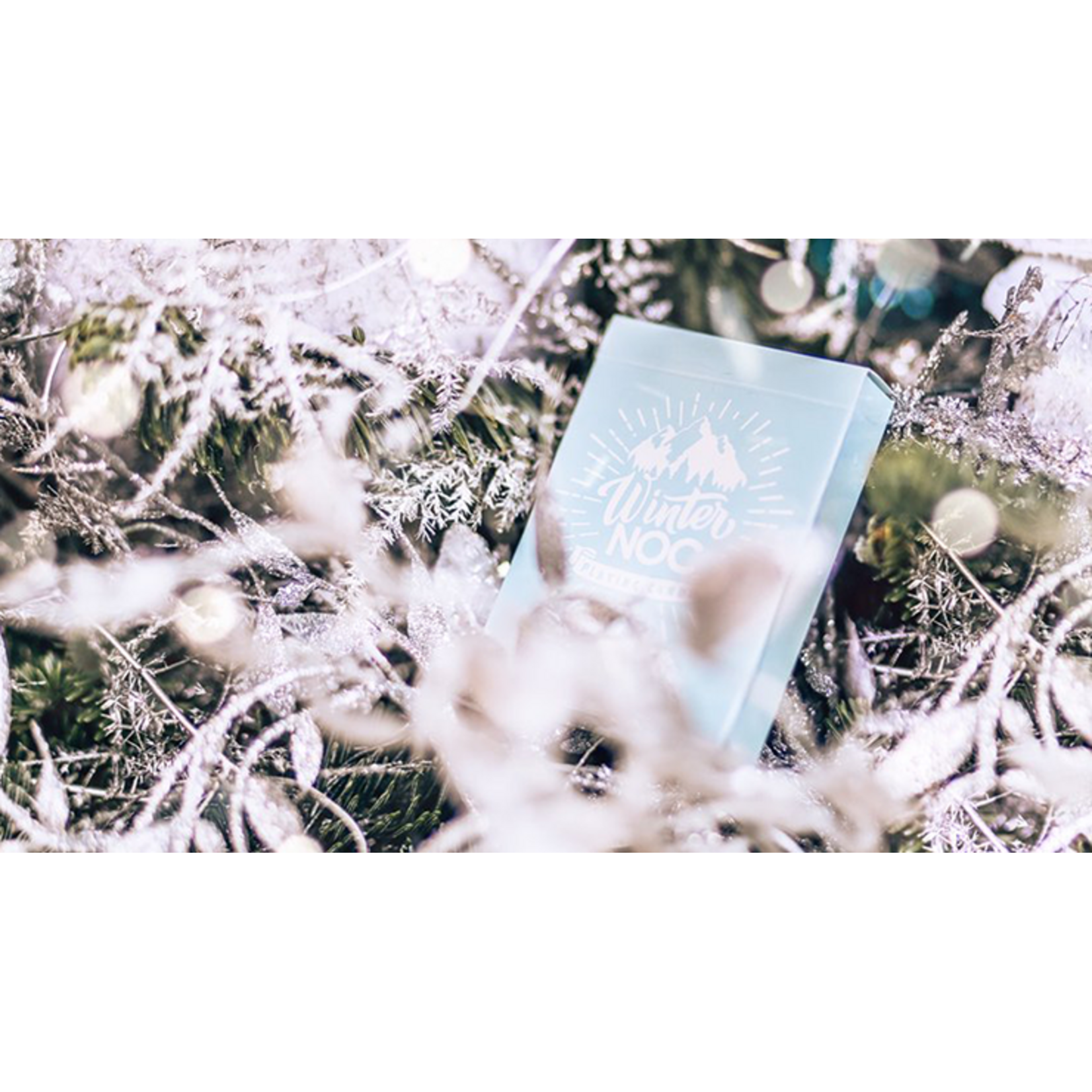 Winter NOC Glacier Ice Blue Playing Cards